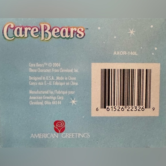 Care Bears Holiday Ornaments–Set of 3 2004 –Original Boxes-Vintage collectibles - Picture 6 of 6